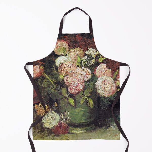 Item preview, Bowl of peonies and roses - Vincent van Gogh designed and sold by TemporaryArt.