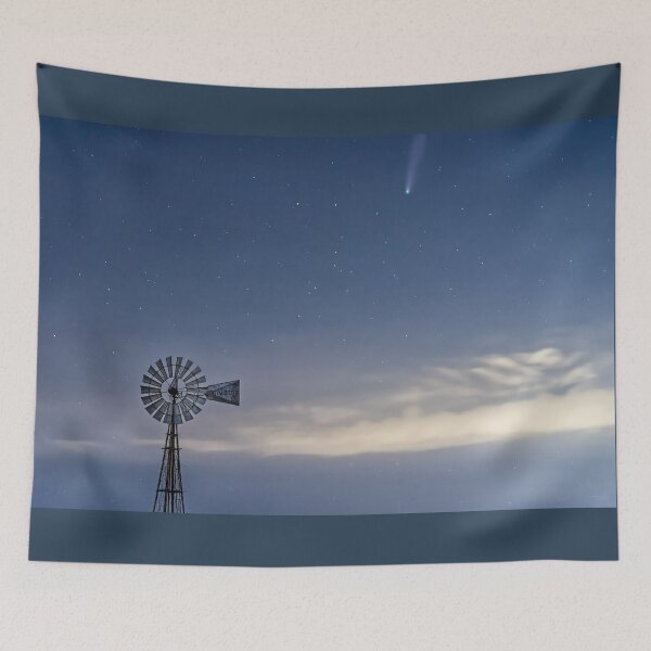 Item preview, Comet Neowise and Windmill designed and sold by mljdwhite.