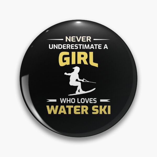 Item preview, Water Skiing girl Ski Sports Lover Gift designed and sold by TastefulTees.