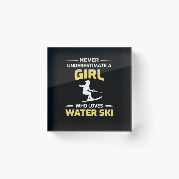 Item preview, Water Skiing girl Ski Sports Lover Gift designed and sold by TastefulTees.