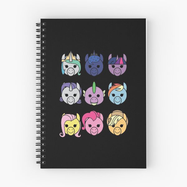 Item preview, Reparto minimalista de MLP designed and sold by samohtlion.