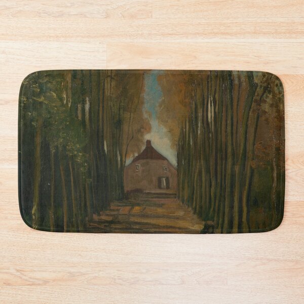 Item preview, Poplar avenue in autumn by Vincent van Gogh designed and sold by TemporaryArt.