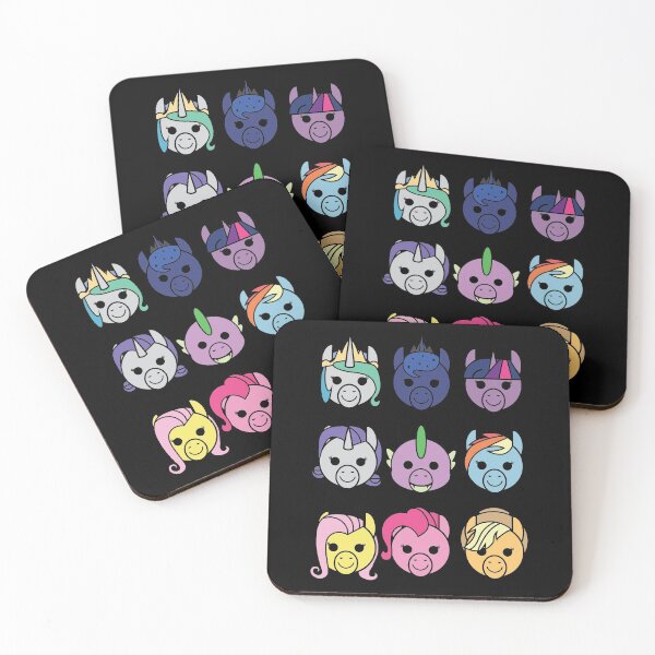 Item preview, Minimalist MLP cast designed and sold by samohtlion.