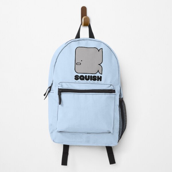 Item preview, Squish Square Fish Powder Blue designed and sold by Quooki.