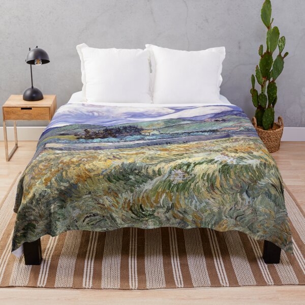 Item preview, Mountain landscape behind the Hospital Saint-Paul designed and sold by TemporaryArt.