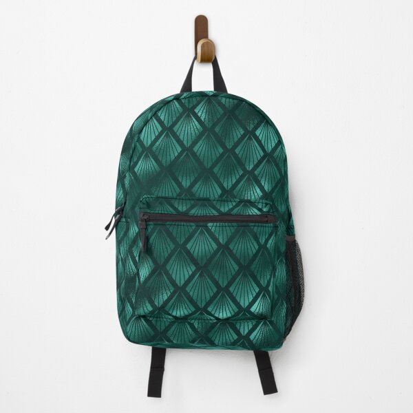 Item preview, Teal blue-green Abstract leafs designed and sold by ToniaKroeger.