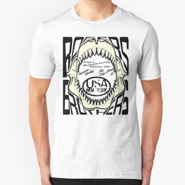shark usa by rogers brothers Slim Fit T-Shirt