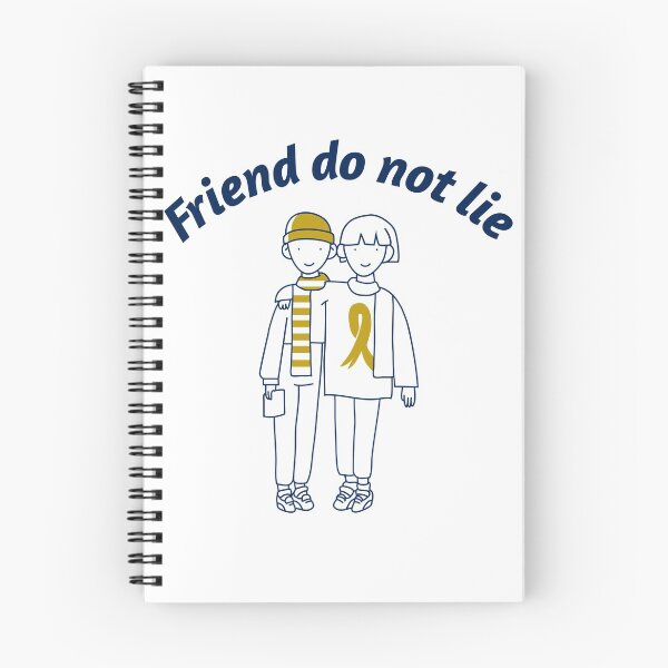 Item preview, Friend do not lie designed and sold by BuddiesShops.