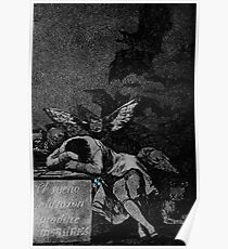 The Sleep Of Reason Produces Monsters (1797-1798) {SAD ART} Poster