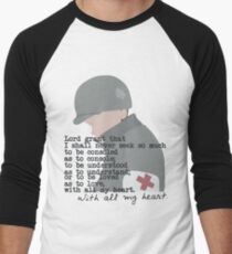 Eugene Roe shirt (light) Men's Baseball ¾ T-Shirt