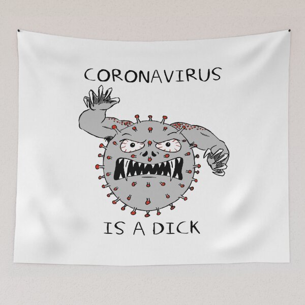 Item preview, Coronavirus is a dick designed and sold by kerchow.