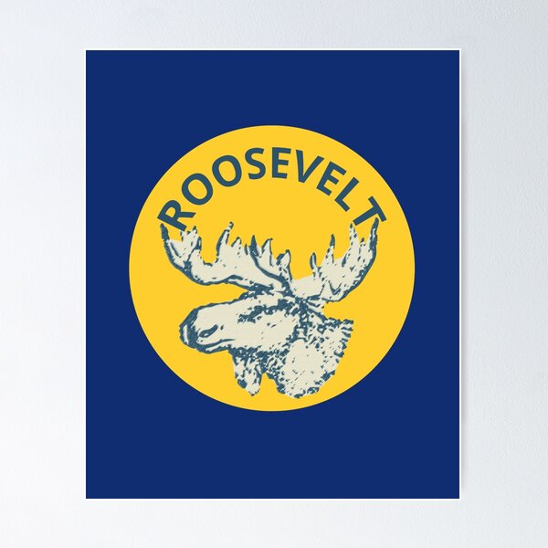 Artikel-Vorschau von Teddy Roosevelt Elchbullenparty, designt und verkauft von The Junto Shop.