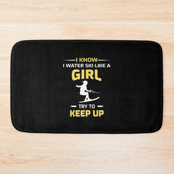 Item preview, Water Skiing girl Ski Sports Lover Gift designed and sold by TastefulTees.