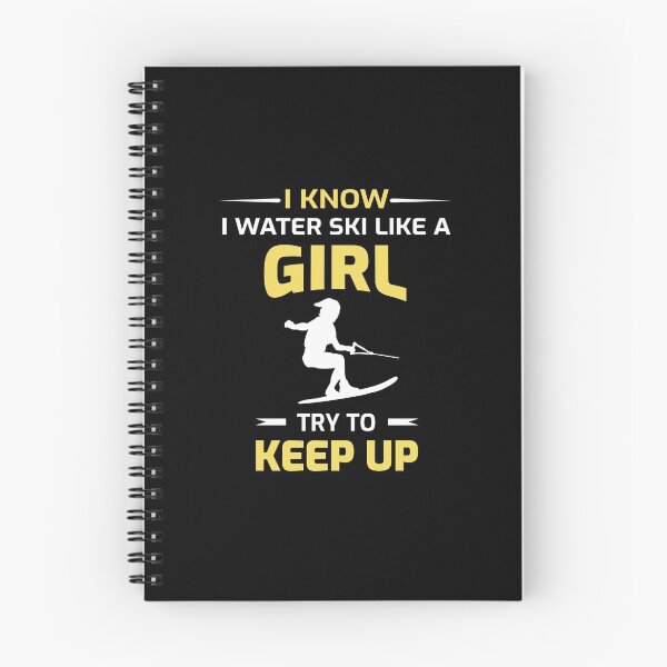 Item preview, Water Skiing girl Ski Sports Lover Gift designed and sold by TastefulTees.
