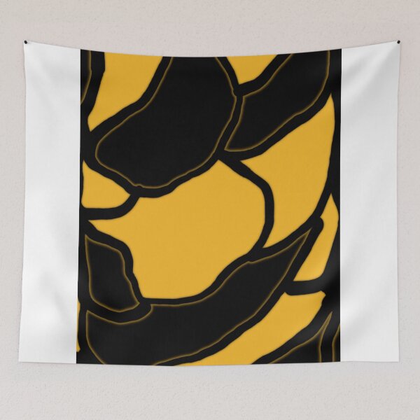 Item preview, Estampado de camuflaje negro y amarillo designed and sold by Teerestrial.