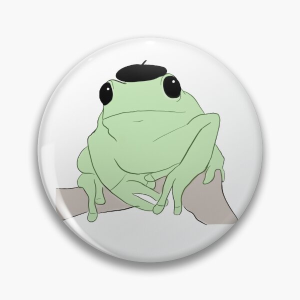 Item preview, Frog in a beret designed and sold by Nevesdesigns.