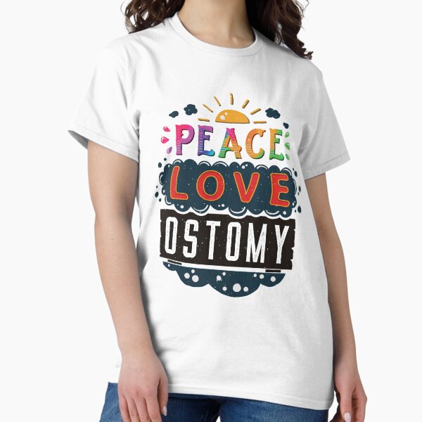 Item preview, Doctor/Nurse Gift - Peace Love Ostomy designed and sold by sakharoth.