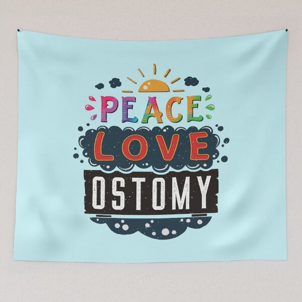 Item preview, Doctor/Nurse Gift - Peace Love Ostomy designed and sold by sakharoth.