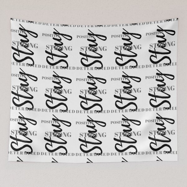 Item preview, Stay strong, positive, determined designed and sold by mmb83.