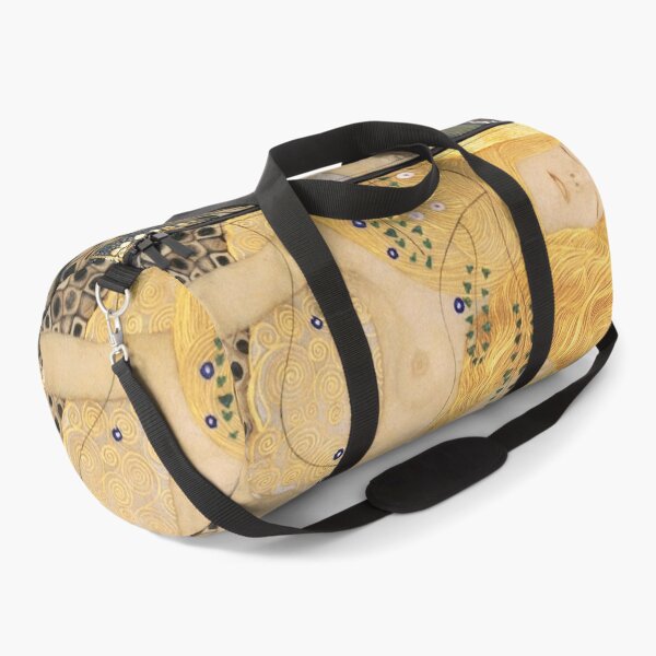Item preview, Water serpent I by Gustav Klimt  -Gold Mermaid Art Nouveau Symbolism designed and sold by Bebichic.