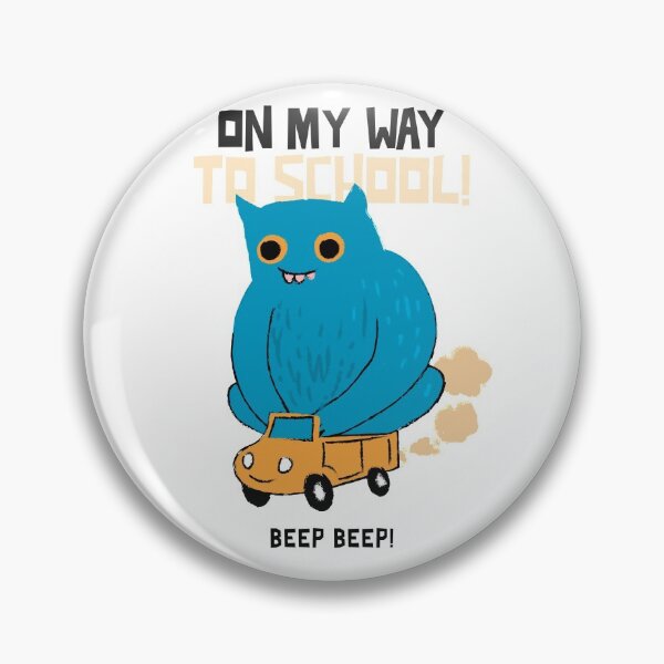 Item preview, ON MY WAY TO SCHOOL BEEP BEEP! designed and sold by BuddiesShops.