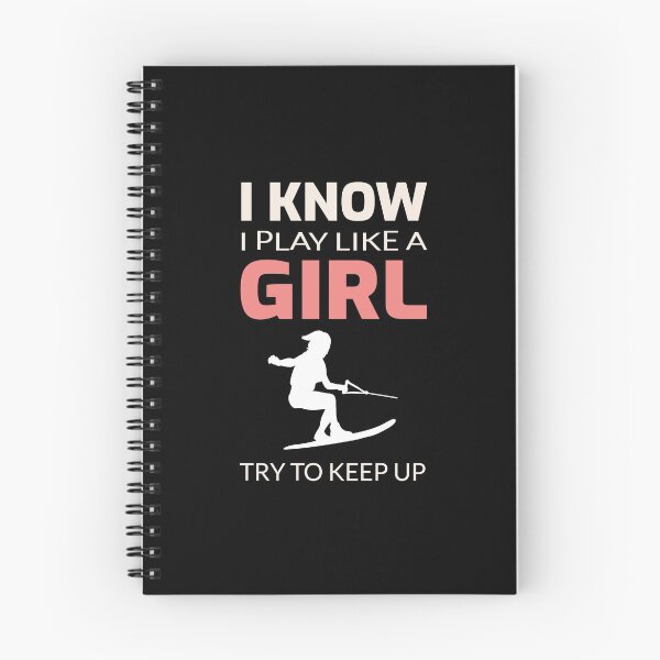 Item preview, Water Skiing girl Ski Sports Lover Gift designed and sold by TastefulTees.