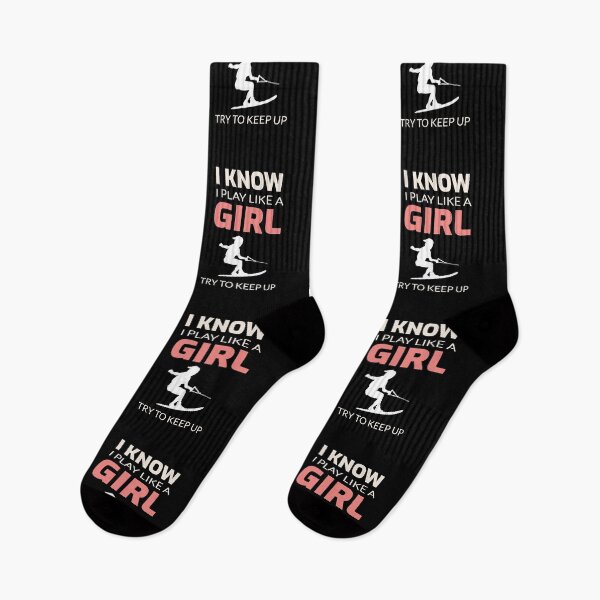 Item preview, Water Skiing girl Ski Sports Lover Gift designed and sold by TastefulTees.