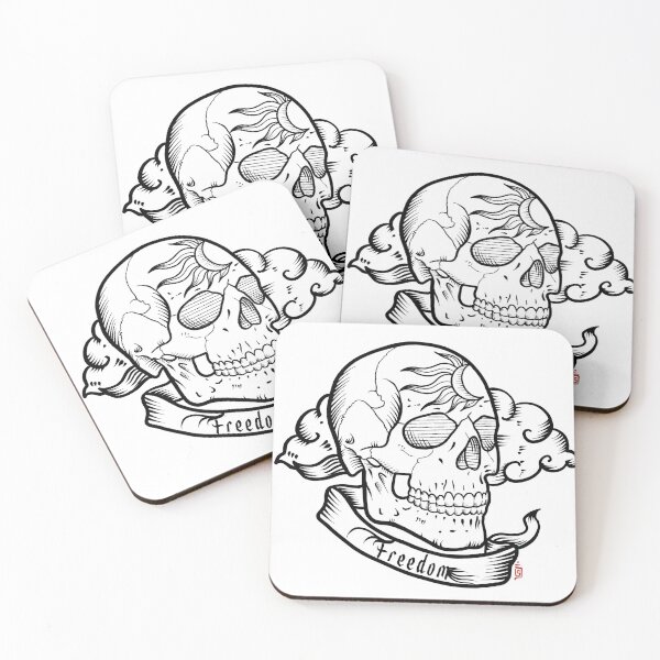 Item preview, Skull freedom designed and sold by Serpent11.