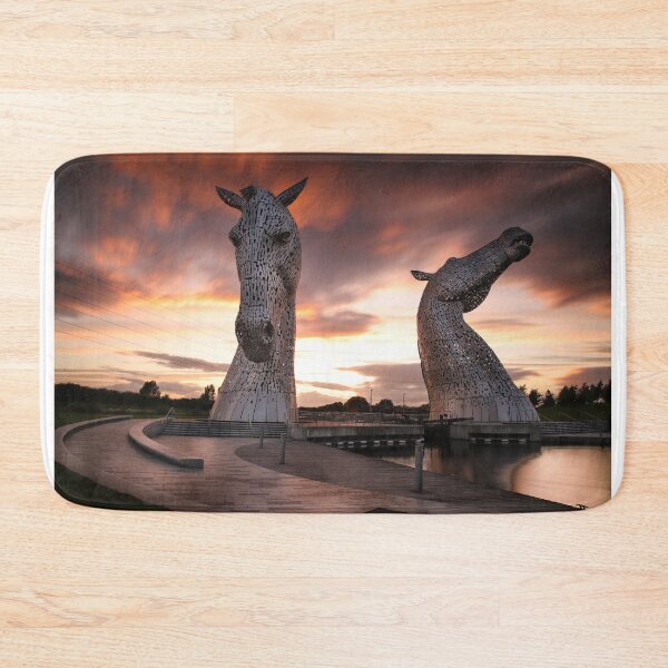 Item preview, Angry sky over The Kelpies designed and sold by Alan Millarvie.