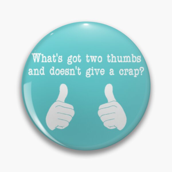 Item preview, What's got two thumbs? designed and sold by kerchow.