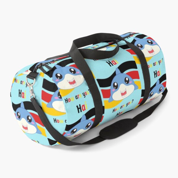 Item preview, Hai (shark in German) Hi - How are you - Cute Funny Deutsch Greeting designed and sold by Time4German.