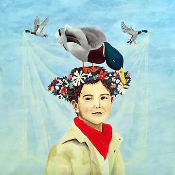 Vorschaubild zum Design Ein Junge mit seiner Ente von Lillian Berthel