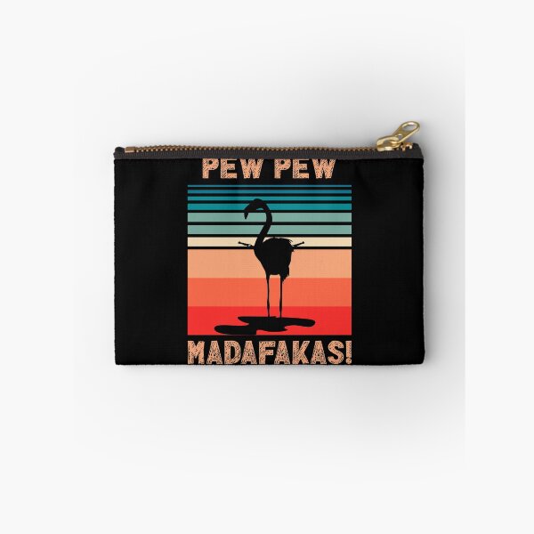 Item preview, pew pew crazy flamingo designed and sold by MonteGrosso.
