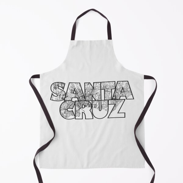 Item preview, Santa Cruz CA Street Map designed and sold by thestreetslocal.