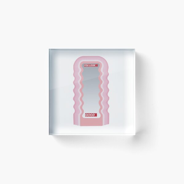 Item preview, Pink Mirror You Look Good designed and sold by freshnfruity.