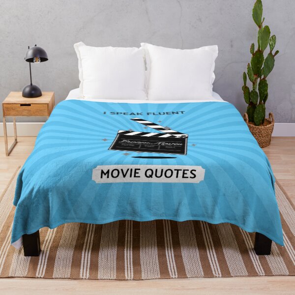 Item preview, I Speak Fluent Movie Quotes - Cinema Love I designed and sold by Lemon Pepper.