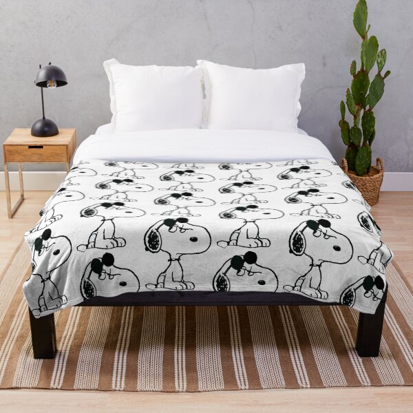 Peanuts Snoopy Throw Blankets Redbubble