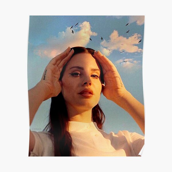 Lana In The Hot Sun Poster