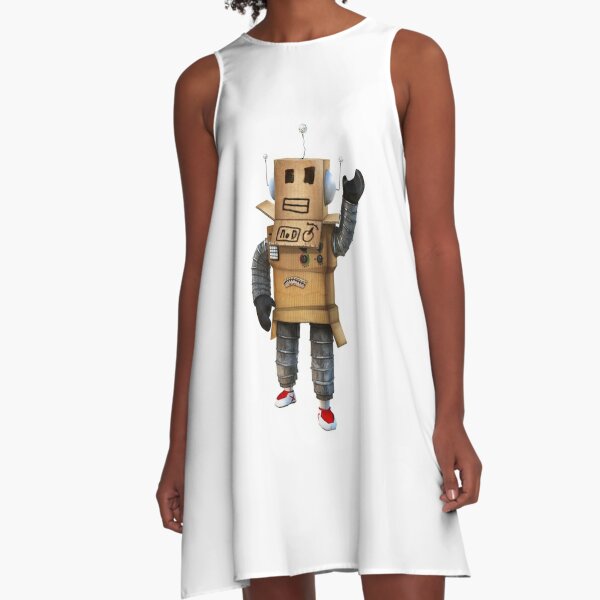 Roblox Shirt Template Transparent A Line Dress By Tarikelhamdi Redbubble - tall robot arm model roblox