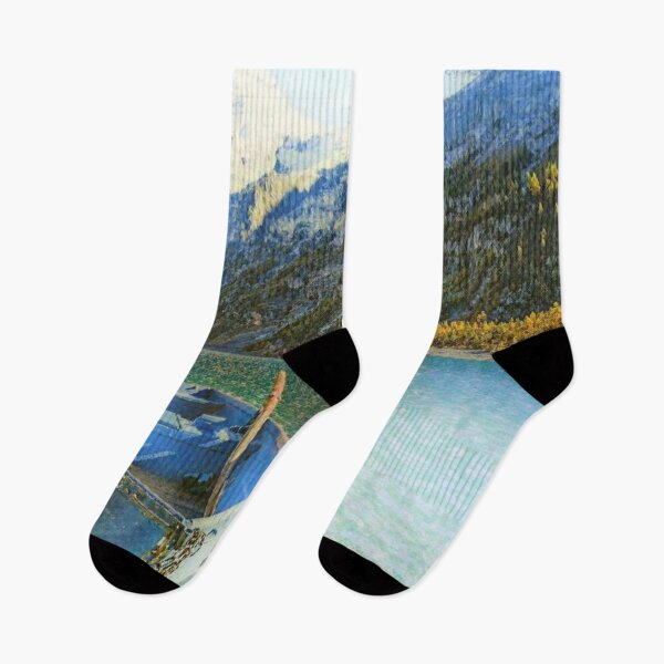 Item preview, Alps Mountain Landscape Artwork designed and sold by Skywalker115959.