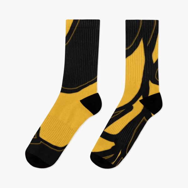 Aperçu de l'œuvre Imprimé camouflage noir et jaune créée et vendue par Teerestrial.
