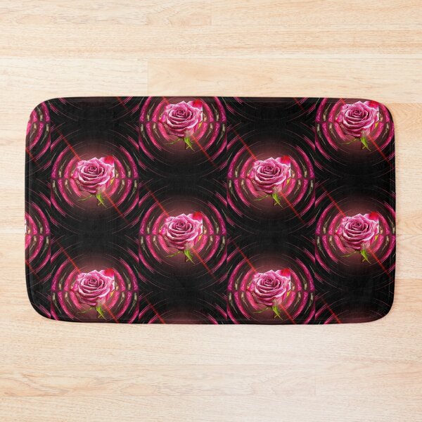 Item preview, Glossy pink rose designed and sold by Nishad4.