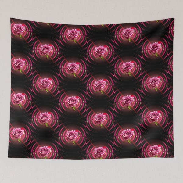 Item preview, Glossy pink rose designed and sold by Nishad4.