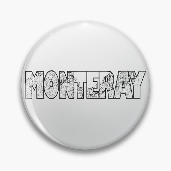 Item preview, Monteray CA Street Map designed and sold by thestreetslocal.