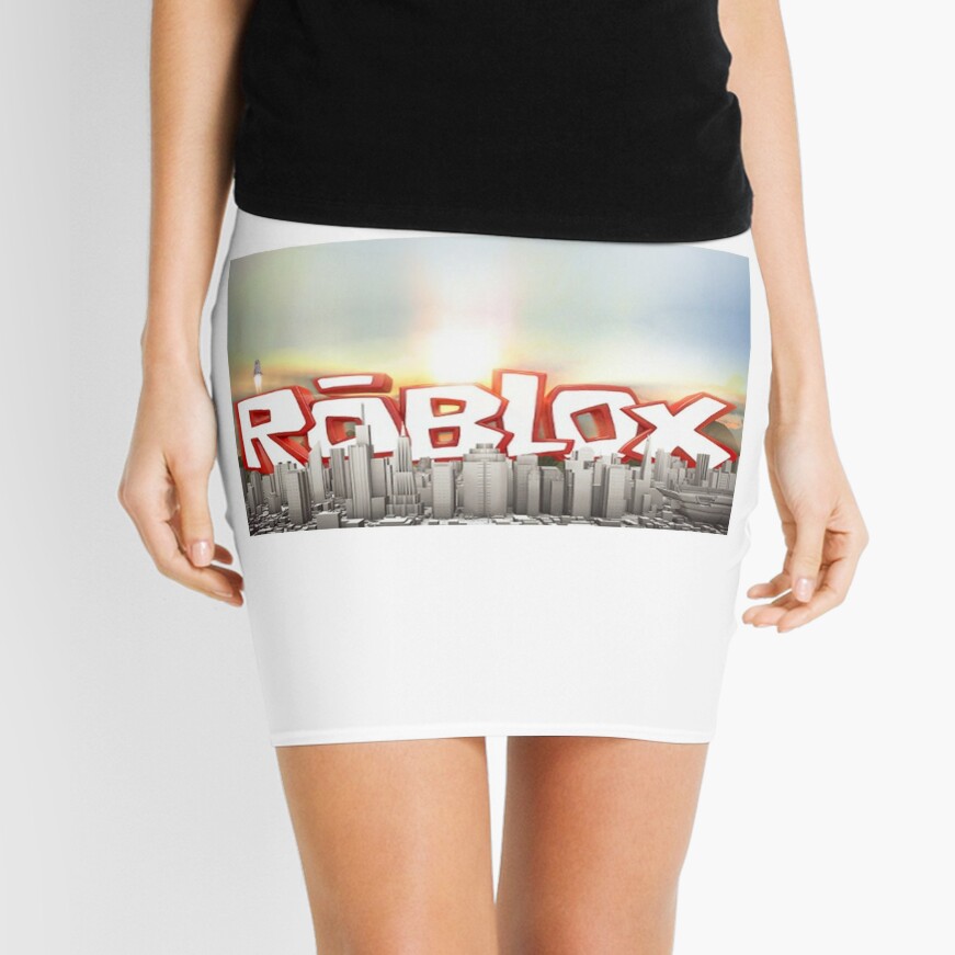 Copy Of Copy Of Roblox Shirt Template Transparent Mini Skirt By Tarikelhamdi Redbubble - cute roblox skirt template