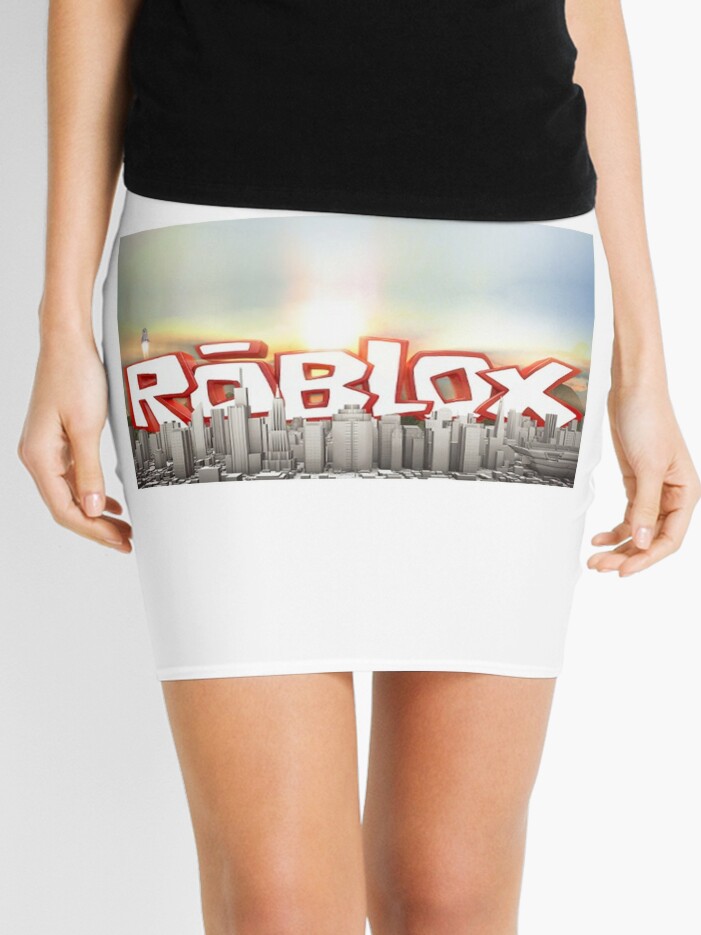 Copy Of Copy Of Roblox Shirt Template Transparent Mini Skirt By Tarikelhamdi Redbubble - transparent roblox shirt template
