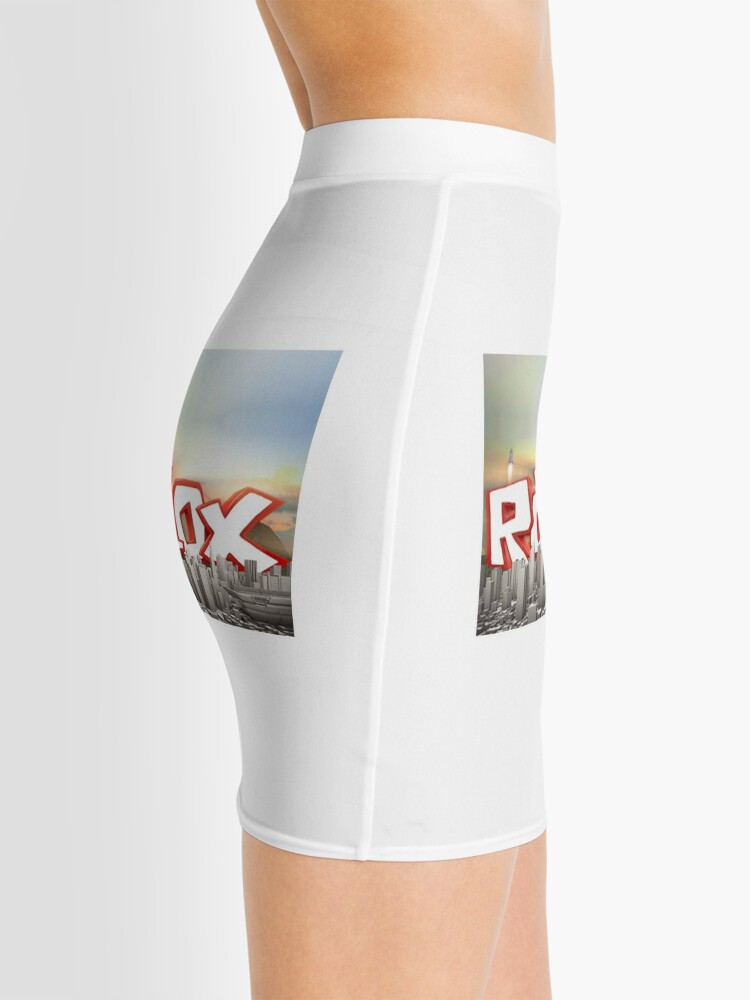 Copy Of Copy Of Roblox Shirt Template Transparent Mini Skirt By Tarikelhamdi Redbubble - black skirt roblox template