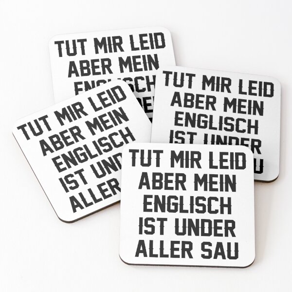 Item preview, Bad English Funny German designed and sold by T-shirt For You.