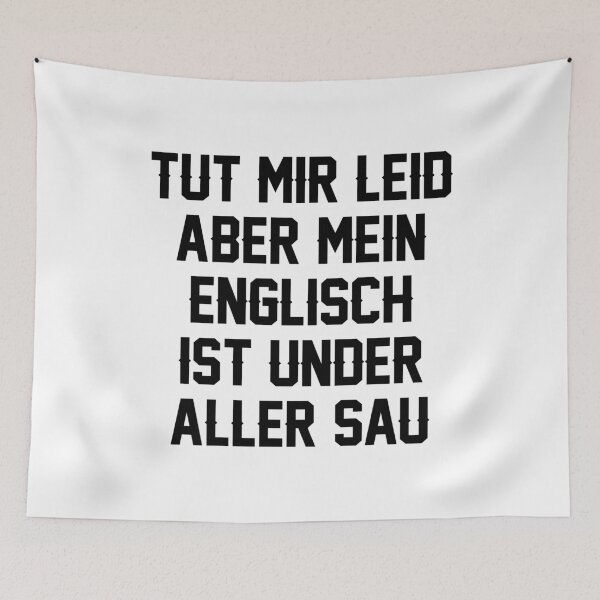 Item preview, Bad English Funny German designed and sold by T-shirt For You.
