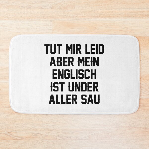 Item preview, Bad English Funny German designed and sold by T-shirt For You.